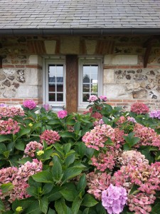 Gîte en briques La Chartrie à Barneville-sur-Seine en Normandie