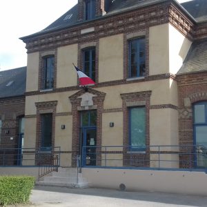 La Haye-Aubrée - Facade de la mairie