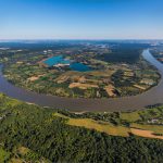 Vue exceptionnelle du panorama du gite de Barneville sur Seine ©J. HOUYVET