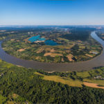 Vue exceptionnelle du panorama du gite de Barneville sur Seine ©J. HOUYVET